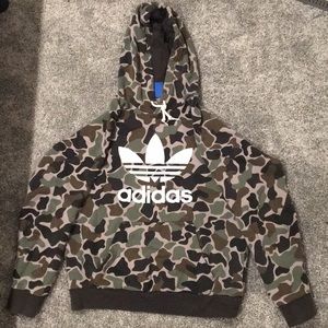 Adidas bape camo hoodie